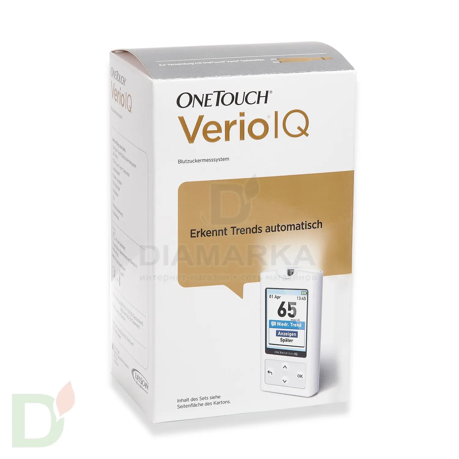 Глюкометр с цветным экраном OneTouch Verio IQ в интернет-магазине