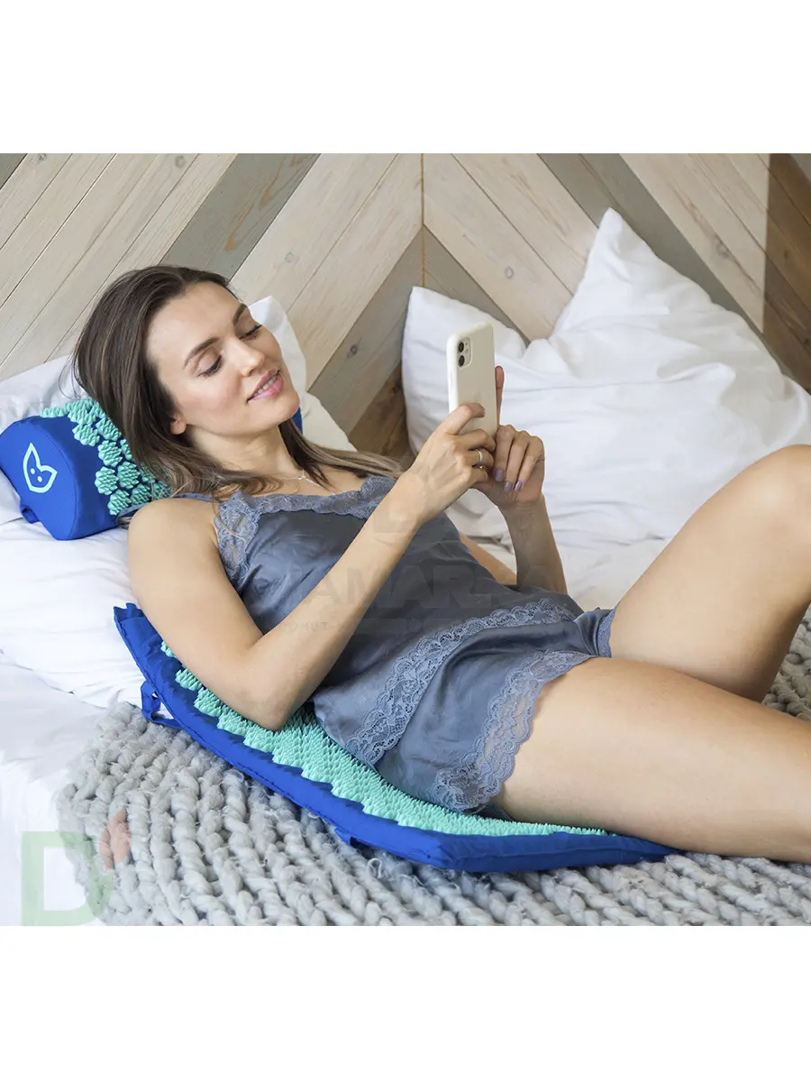 Набор массажный акупунктурный ComfoxClassic 67*41см (коврик, подушка, сумка)