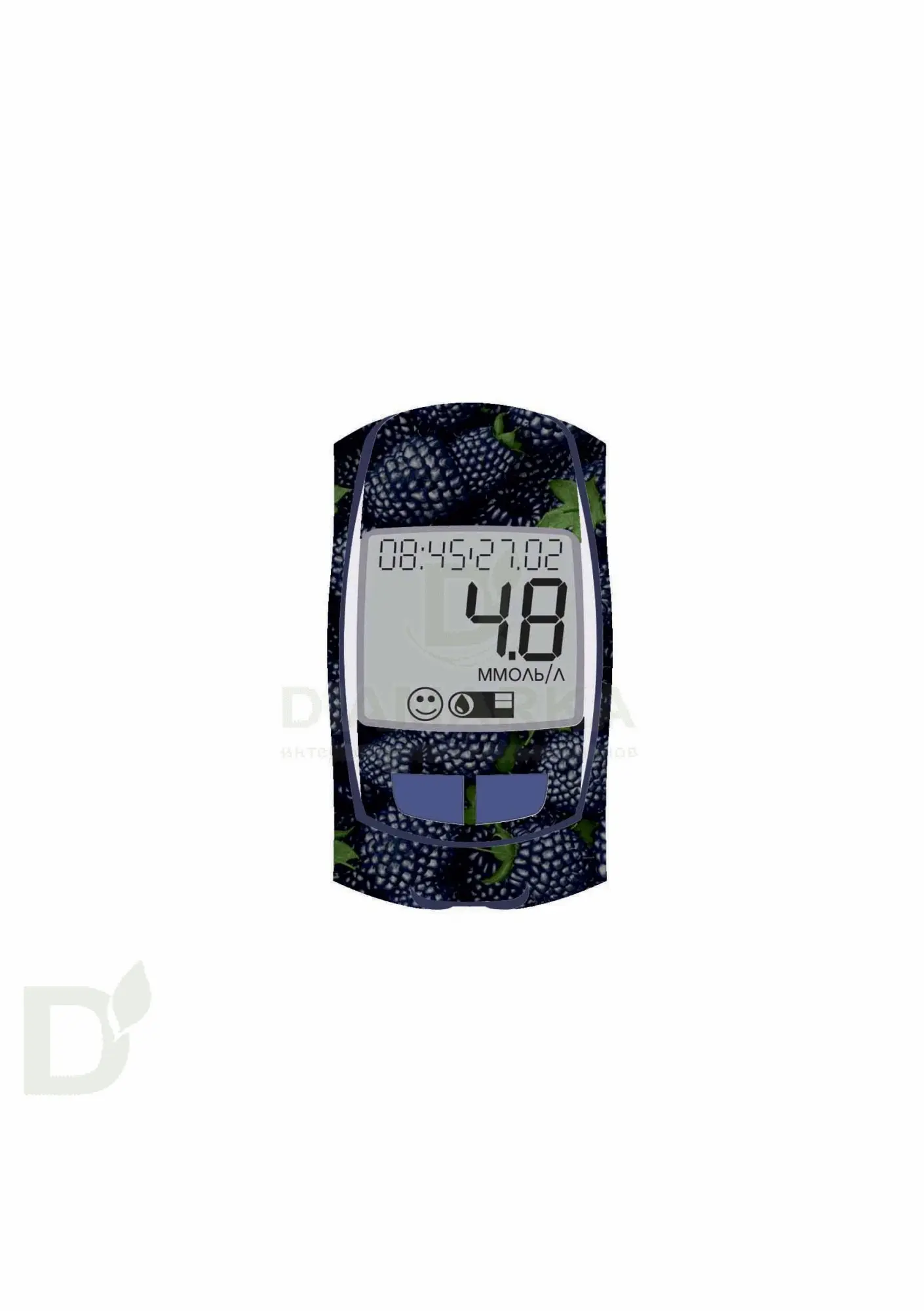 Наклейка на глюкометр Сателлит-Экспресс