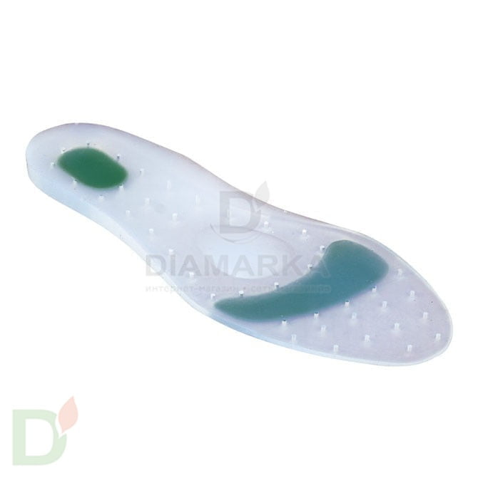 Стельки ортопедические из силикона, модель 336, р-ры 36-38