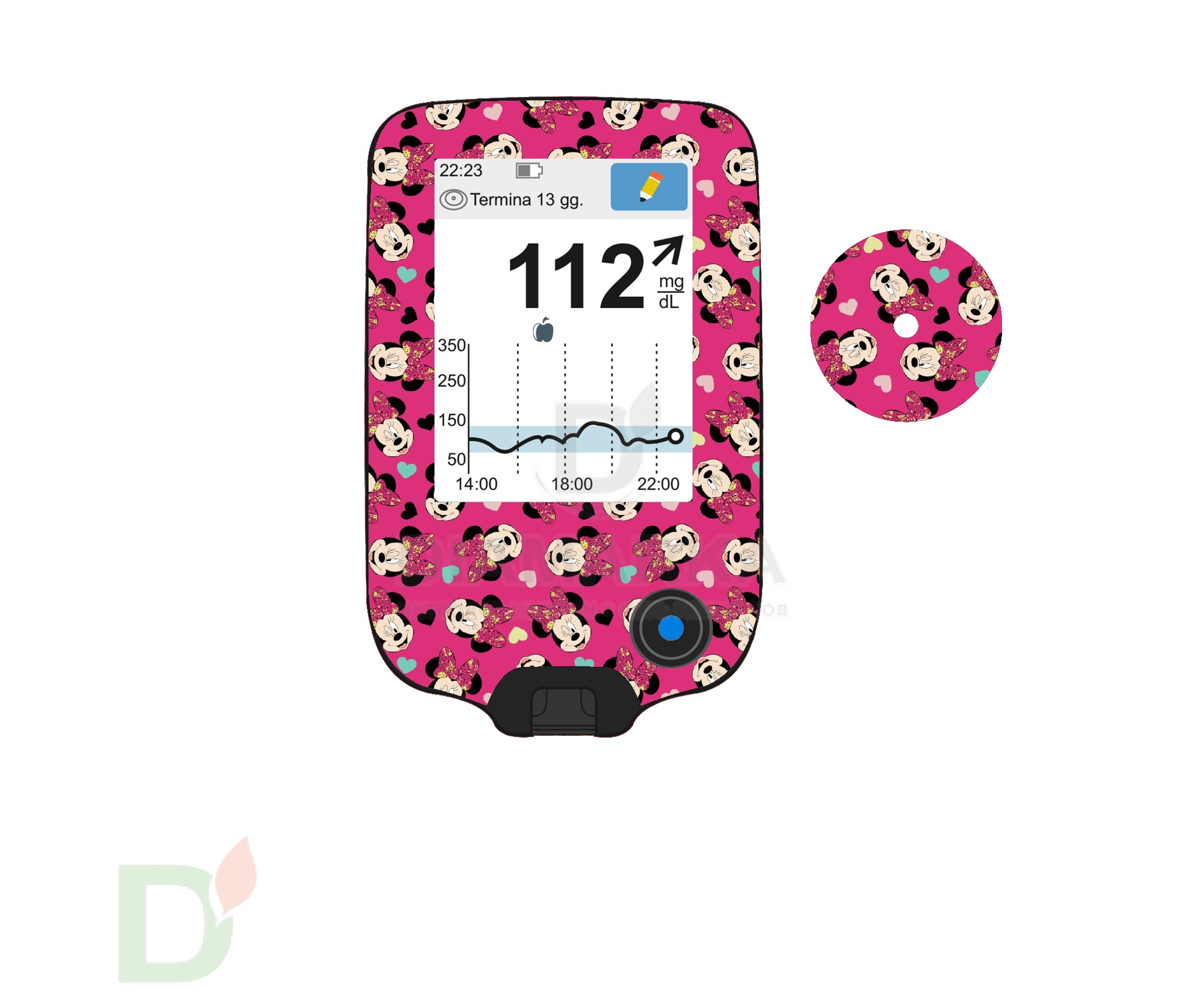 Наклейка на ридер FreeStyle Libre и сенсор