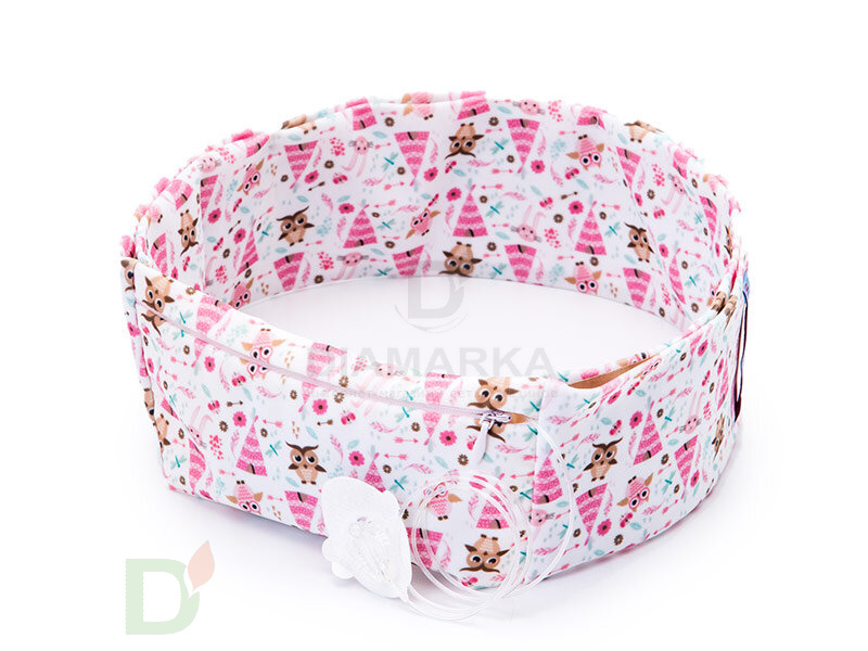 Пояс INSULA KIDS с ЗАМОЧКОМ для ношения помпы на талии Совушки