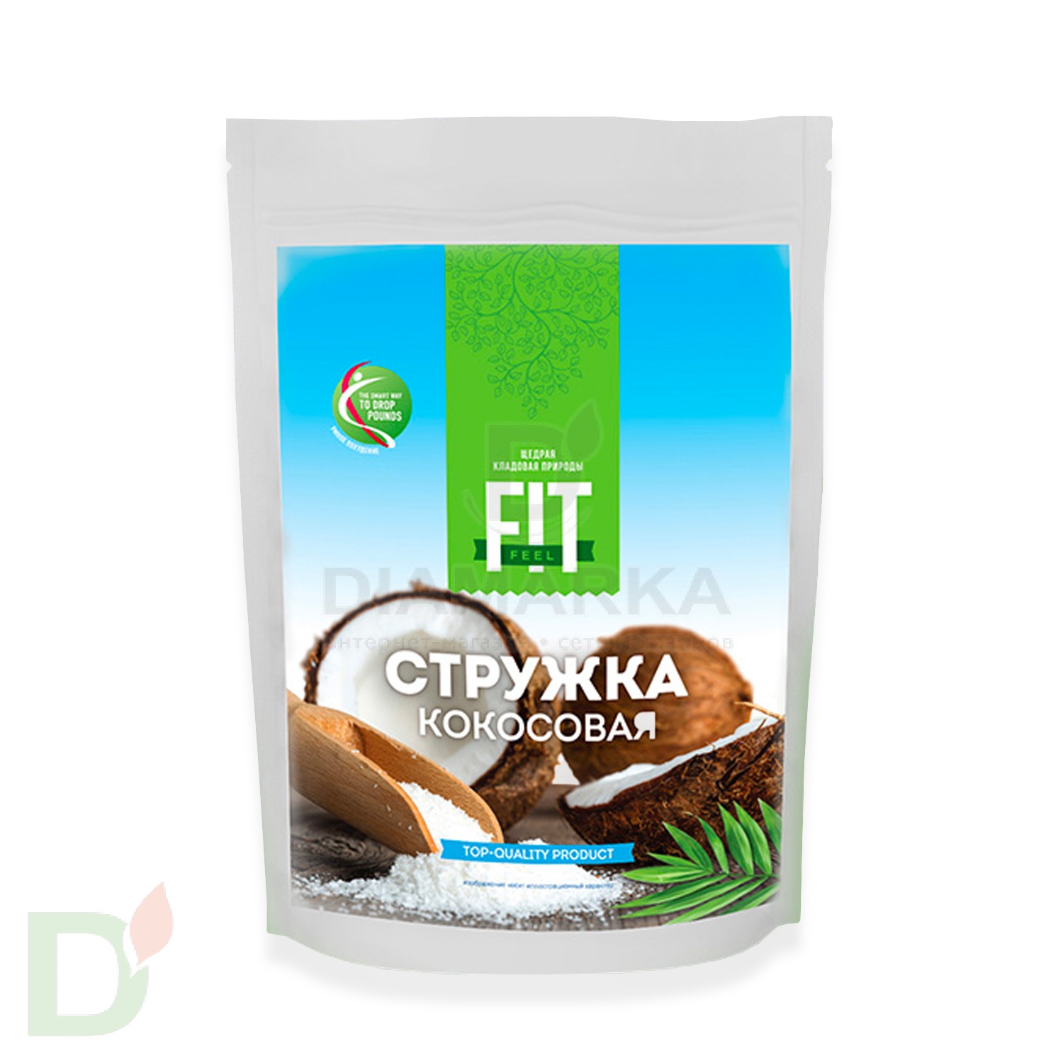 Стружка кокосовая Fit Feel 50г. (дой пак)