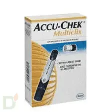 Устройство для прокалывания пальца Акку-Чек Мультикликс +2 барабана по 6 ланцетов в каждом