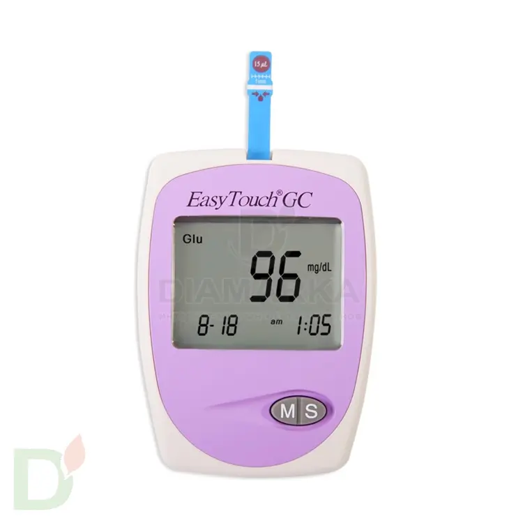 Анализатор крови EasyTouch GC на холестерин и глюкозу