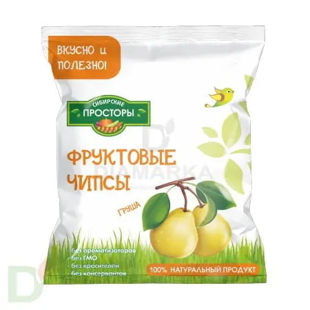 Чипсы фруктовые Груша, 25г