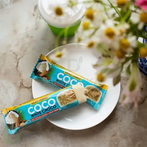 Батончик Snaq Fabriq глазированный Кокосово-миндальный десерт 40гр* в интернет-магазине