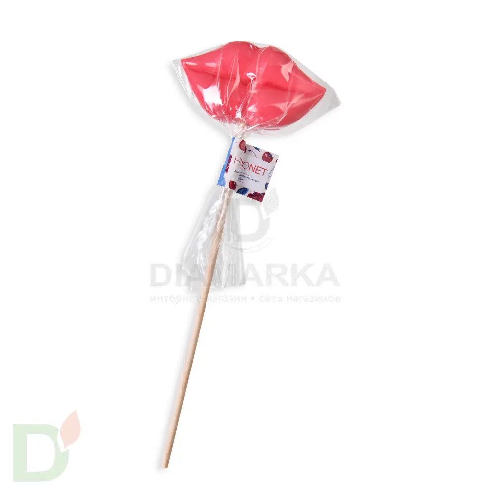 Леденец без сахара Губы вкус Вишня, 15гр.